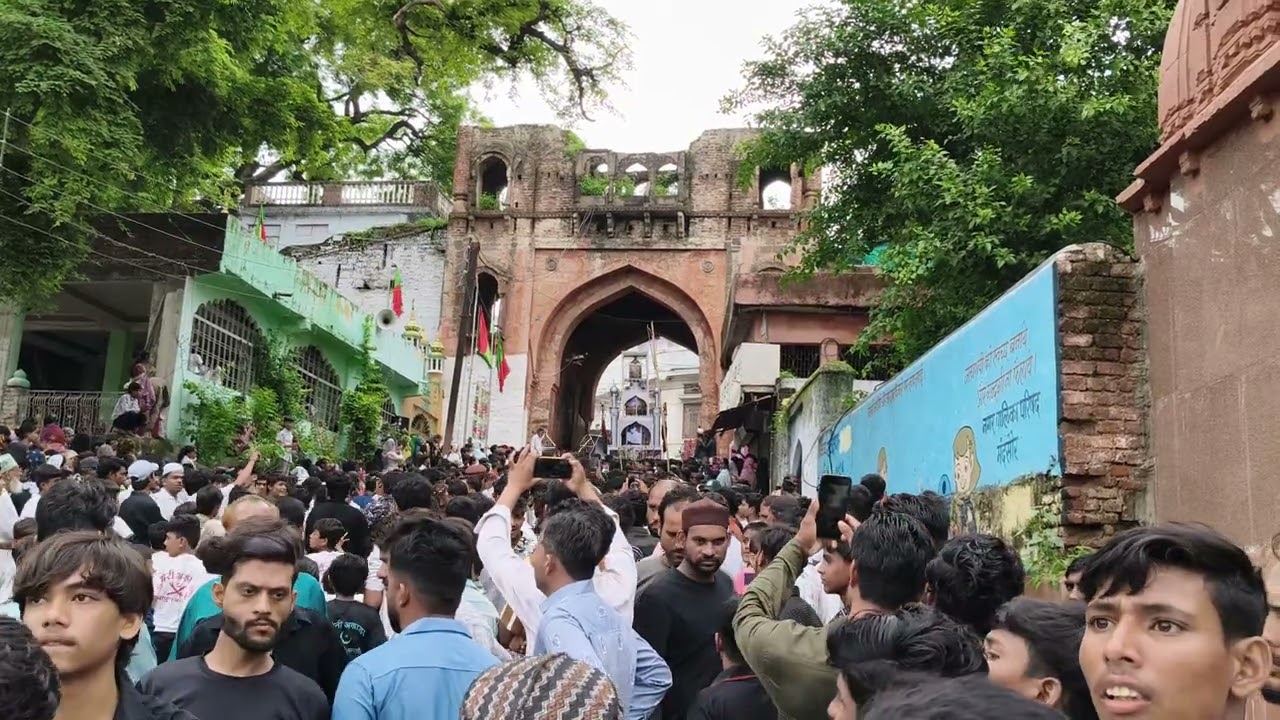 11 तारीख मोहर्रम तजिया नयापुरा कर्बला गेट मदसोर मोहर्रम 2025 Last day