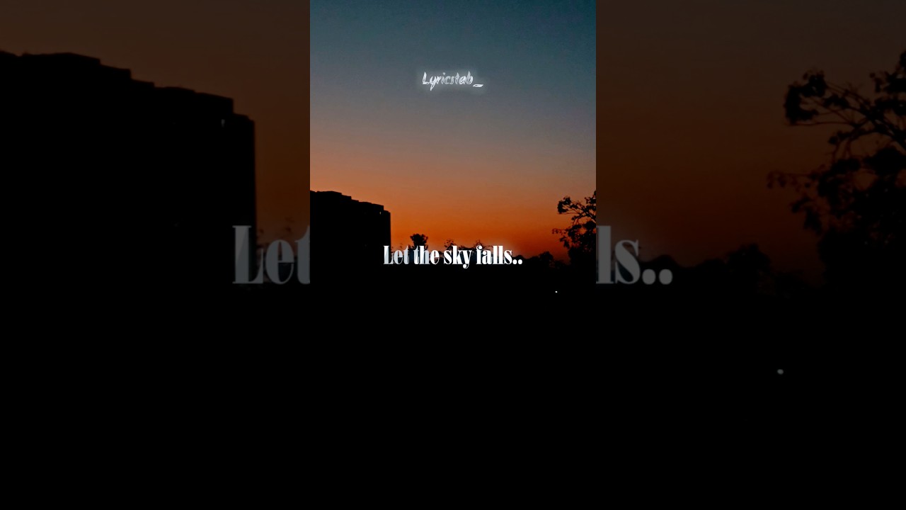 Let the Skyfall 🌌 | Skyfall Song Lyrics | Adele | James Bond Theme 