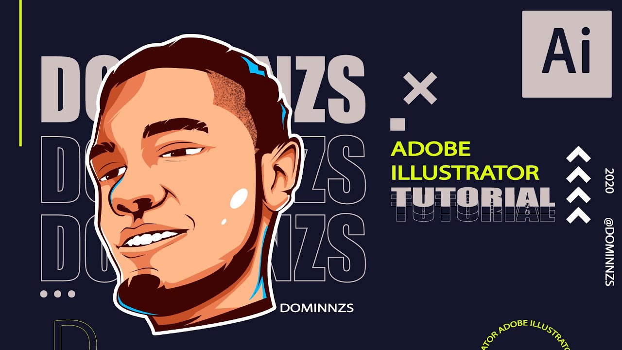 HOW TO VECTOR LOGO YOURSELF / Adobe Illustrator - YouTube