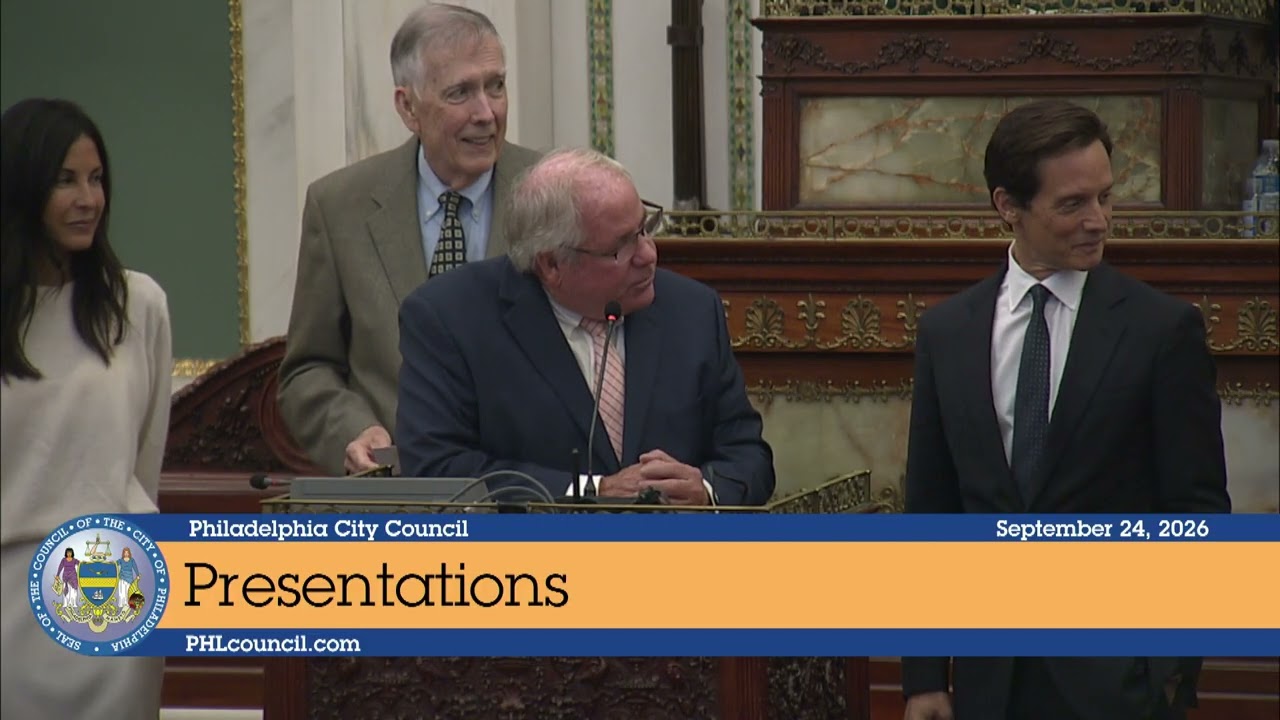 Stated Meeting of Philadelphia City Council 9-24-26