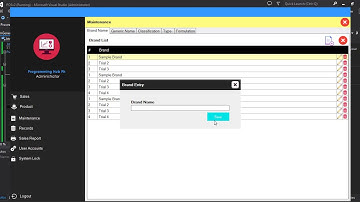 #13 POS and Inventory - Connect Modules to Maintenance Form