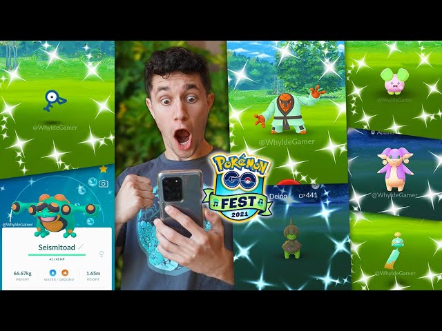 Pokemon Go Fest 21 New Pokemon Shinies Events More Full Event Details Youtube