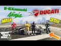 ZATRISH VS. MARKEM  "KAWASAKI NINJA vs. DUCATI RACE! (dito mag kaka alaman) || GTA V RP