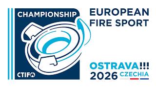 European fire sport championship - Climbing with the hook ladder
