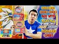 MENANG PS4 ! Unboxing Choki Choki Box with Pokemon Sun & Moon Medallion Cards