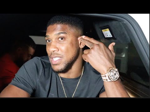 'WHY IS EVERYONE ON MY F***** (CASE)?' -ANTHONY JOSHUA (IN DUBAI) ON USYK, STEP-ASIDE, FURY-WHYTE