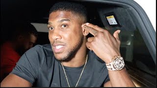 'WHY IS EVERYONE ON MY F***** (CASE)?' -ANTHONY JOSHUA (IN DUBAI) ON USYK, STEP-ASIDE, FURY-WHYTE