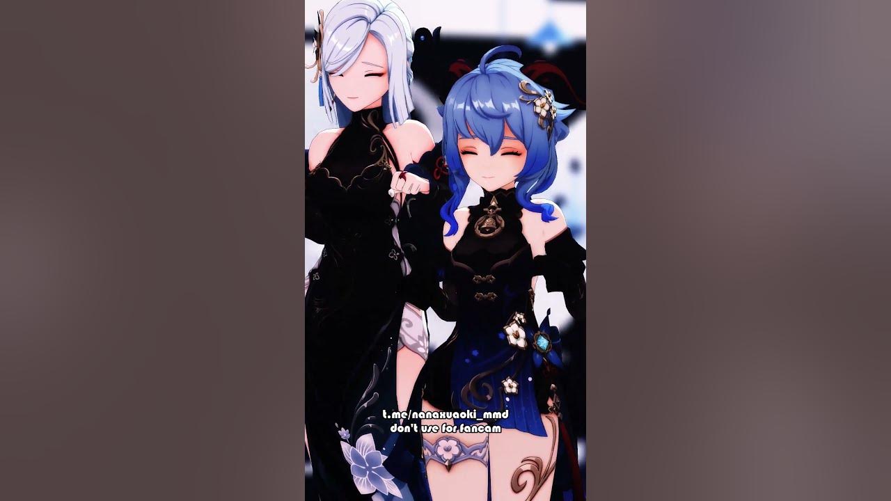 ||mmd x Genshin Impact|| Sad cat dance |Shenhe||Ganyu| - YouTube