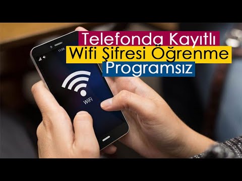 Telefonda Kayıtlı Wifi Şifresi Öğrenme | Programsız!