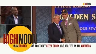 Remembering the day the Warriors drafted Steph Curry | High Noon | ESPN