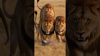 Snake ,eagle And lion Fight. #jungle #fypシ゚viral #animals