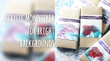 Acrylics: Dendritic painting