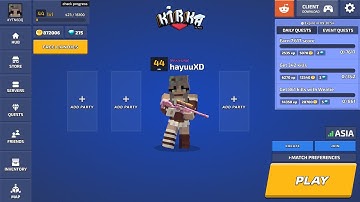 Being a menace with vita in kirka.io??