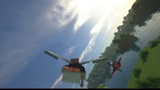 Barrel Rolls in Minecraft!