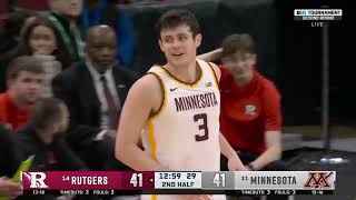 Big Ten Tournament: Rutgers vs. Minnesota