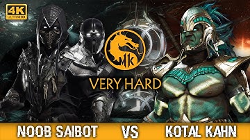 Noob Saibot vs Kotal Kahn ( Very Hard ) #MK11 #Mortalkombat11 #noobsaibot