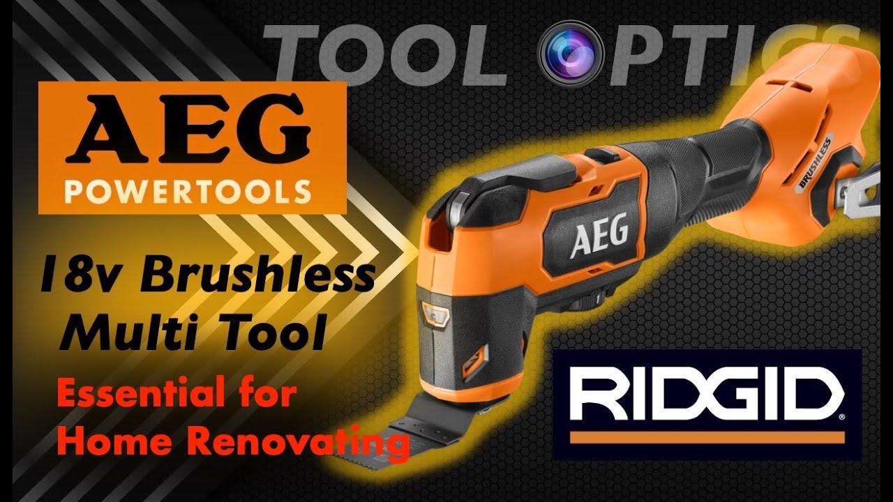 AEG's 18V Cut Out Tool in action! 