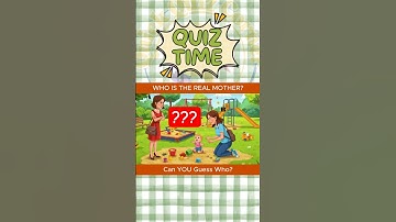 👩‍👧 Who’s the REAL Mom? 🧐 Spot the Clues & Guess Right! 🔍#quiz  #shorts  #trivia