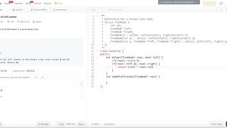 Leetcode 404. Sum of Left Leaves