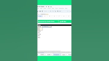Transpose Function - Google Sheets