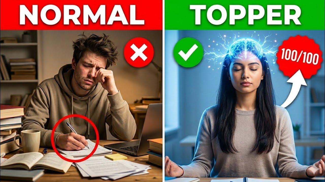 Topper’s Study Tips to Score Highest Marks in Every Exam 🔥 (101% ...