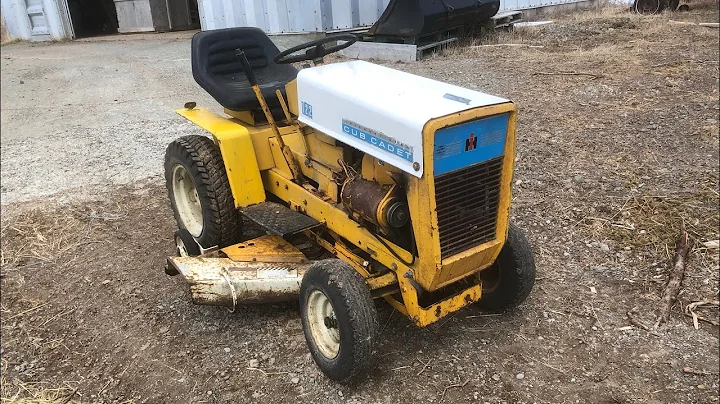 I bought a Cub Cadet 122