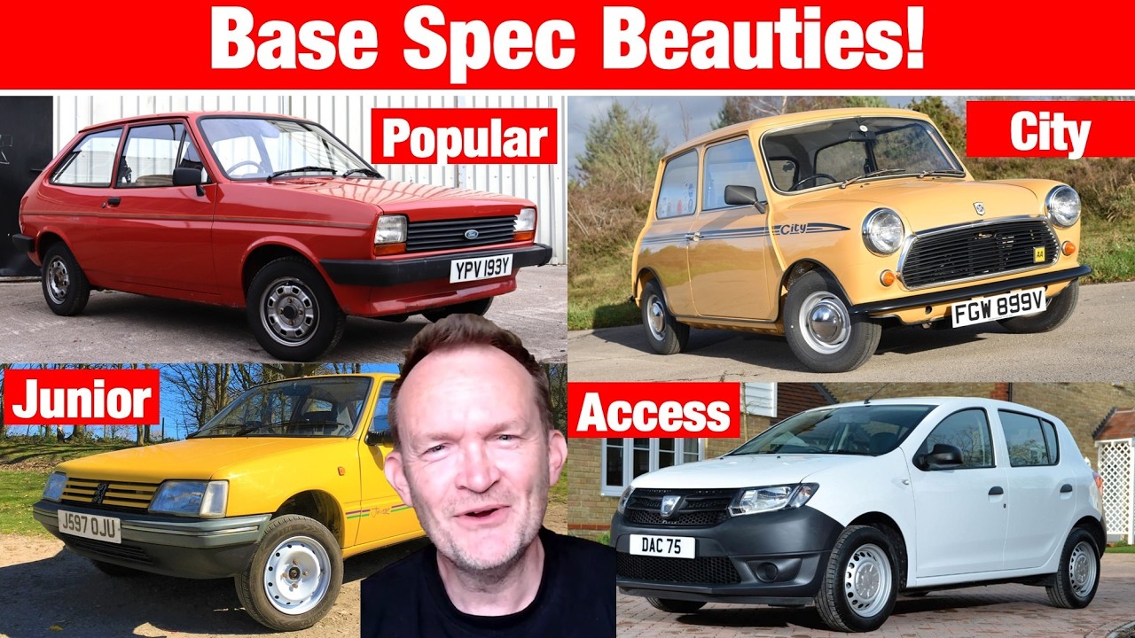 Base Spec Brilliance! Unexceptional Classic Car Trims With ZERO Luxury!
