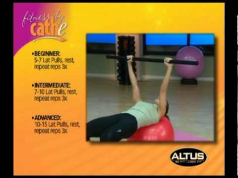 Fitness Bar Lat Pullover