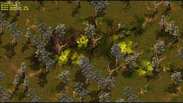 GameMaker Studio 2: RTS Prototype w/ Dynamic Shadows 2.5D Sprites