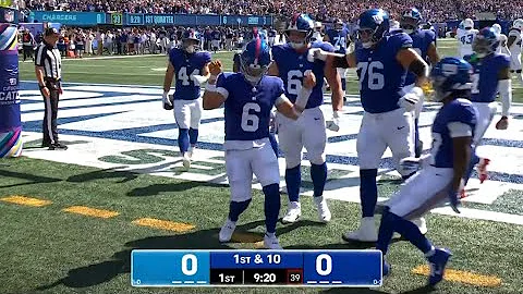 JAXSON DART RUNS IN FOR FIRST CAREER TOUCHDOWN 🔥 Giants vs Chargers Highlights