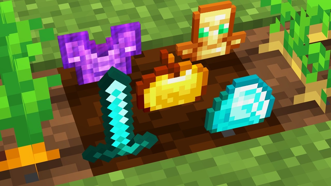 Minecraft, but You Can Grow OP Loot...