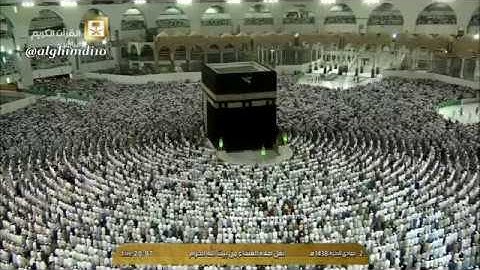 عشائية الأربعاء ٢-٦-١٤٣٨هـ - تلاوة مميزة لفواتح سورة العنكبوت - لفضيلة الشيخ د. خالد الغامدي