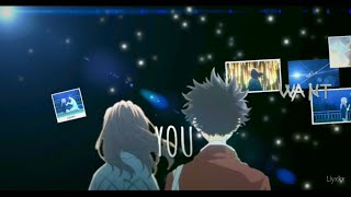 War of Hearts - Koe no Katachi / Alight Motion Typo edit