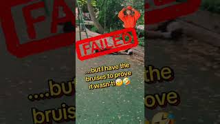 I LOST, gravity won!🫠 #falling #slipping #funny #epicfail #fyp #slip #fail