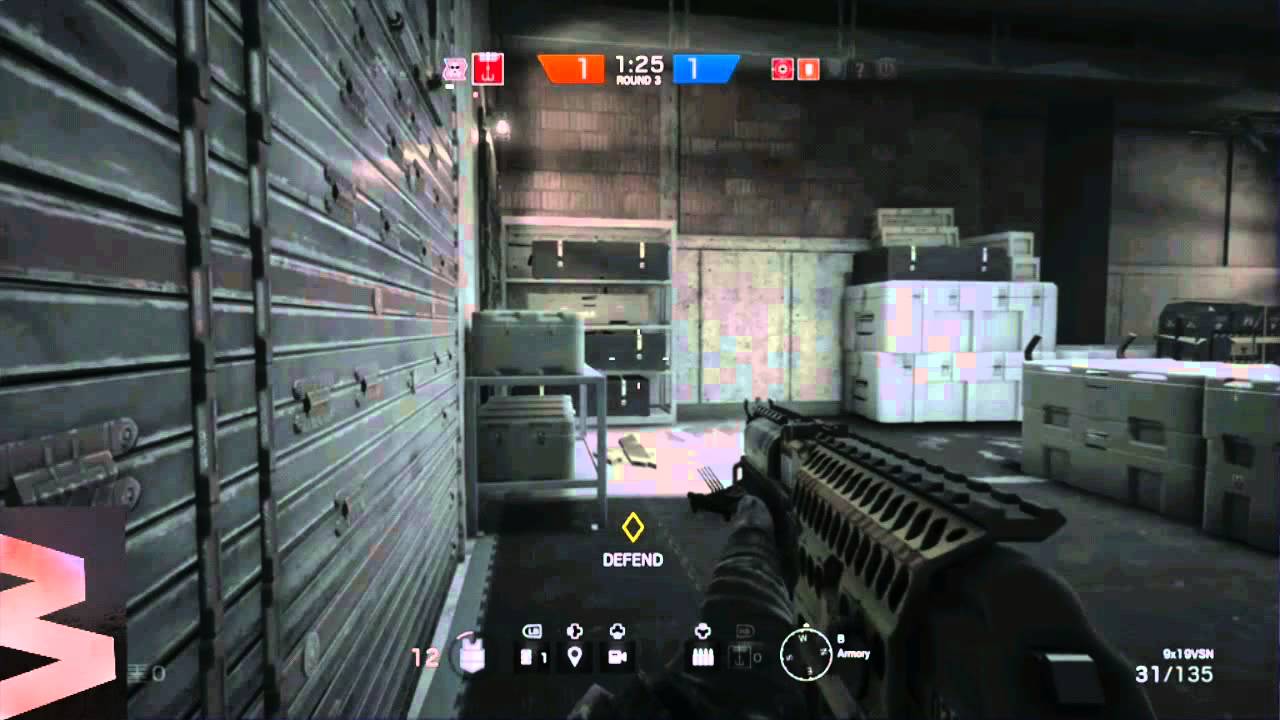 RAINBOW SIX SIEGE: KAPKAN OPERATOR REVIEW(R6S) HOW TO USE NITRO CELL ...