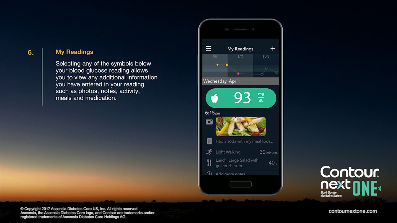 The Contour NEXT ONE Blood Glucose Monitoring System