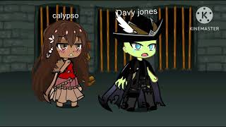 Calypso and Davy Jones from pirates of the caribbean