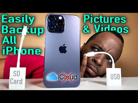 Easily COPY ALL YOUR FILES  From iPhone to SD Card & USB Storage (NO iCloud) 🙌 📲