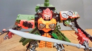 Transformers: Revenge of The Fallen BLUDGEON WIP Custom Review