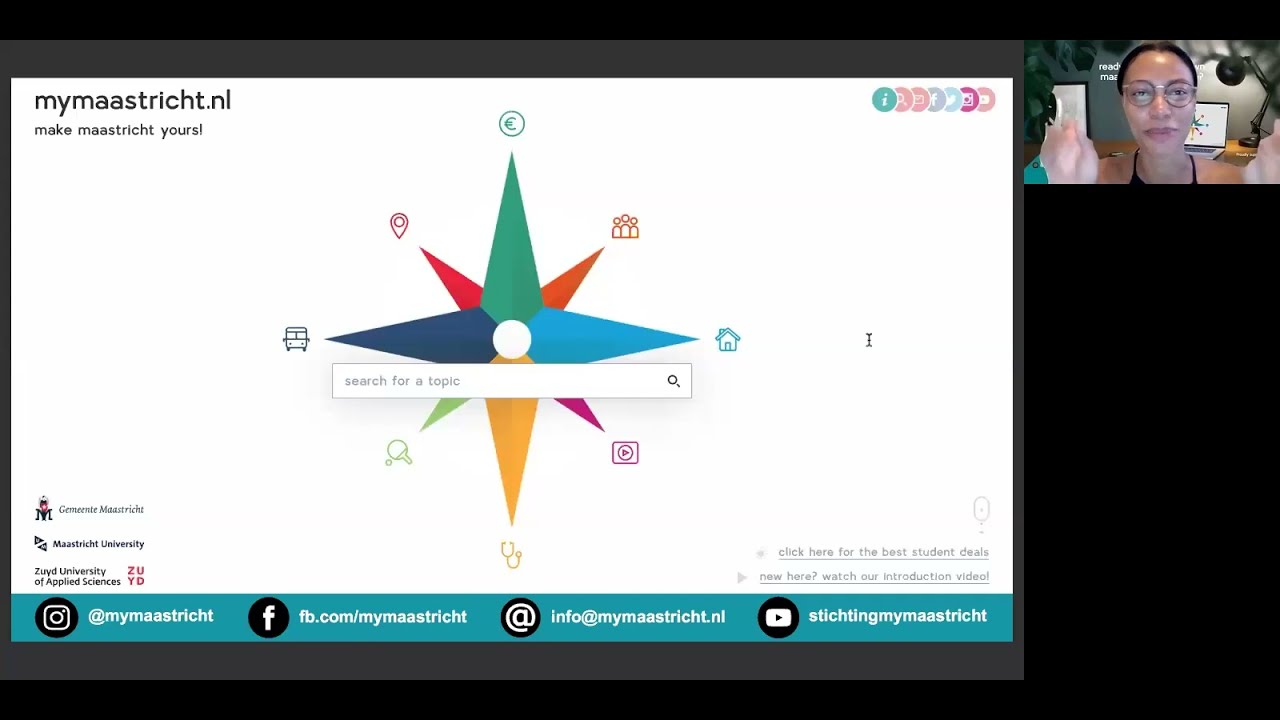 08/21 Introduction day webinar - Welcome to (my)maastricht