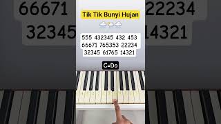 TIK TIK BUNYI HUJAN!! #piano #pianotutorial #pianolessons #laguanak #tiktikbunyihujan #notpianika TIK TIK BUNYI HUJAN!! #piano #pianotutorial #pianolessons #laguanak #tiktikbunyihujan #notpianika