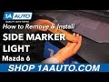 How to Replace Side Marker Light 2003-08 Mazda 6