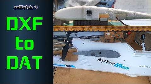 Free Tool To Convert Dxf Drawings Into Dat Airfoil Coordinates