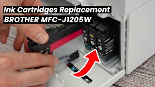 Brother MFC-J1205w: Ink Cartridges Replacement Brother MFC-J1205w: Ink Cartridges Replacement