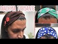 Cómo coser una diadema turbante en 10 minutos.