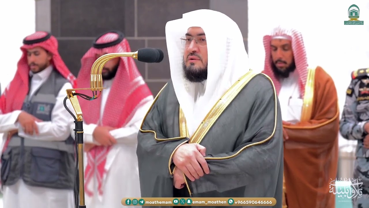 صلاتي المغرب والعشاء للشيخ د. ⁧‫بندر بليلة‬⁩ | السبت 18-10-1445هـ