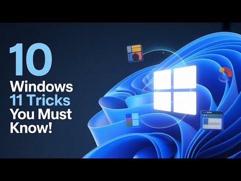 10 Hidden Windows 11 Features You Should Turn On Right Now! 💻 (Boost Speed & Productivity)