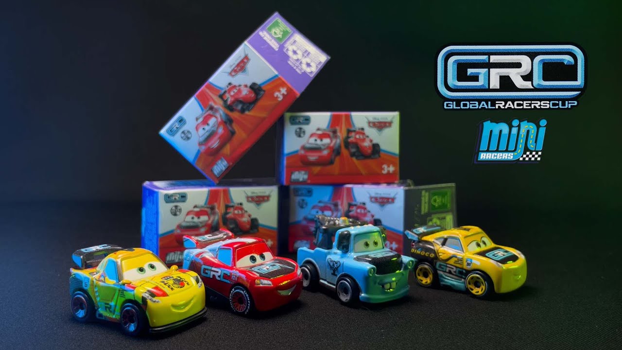 GRC Mini Racers from Disney Pixar Cars Blind Box [Unboxing] - YouTube