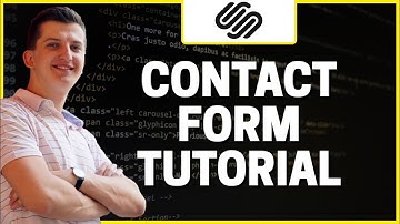 How To ADD Contact Form To Squarespace