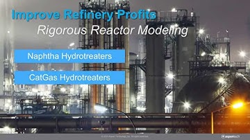 Refinery Reactors in Aspen HYSYS V8.8